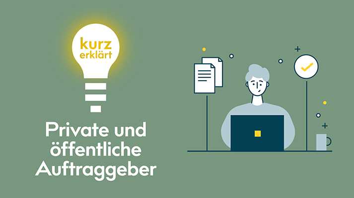 Was unterscheidet öffentliche und private Auftraggeber voneinander? Und wer gehört zu den öffentlichen Auftraggebern und muss sich daher an das Vergaberecht halten?