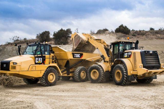 Caterpillar Baumaschinen