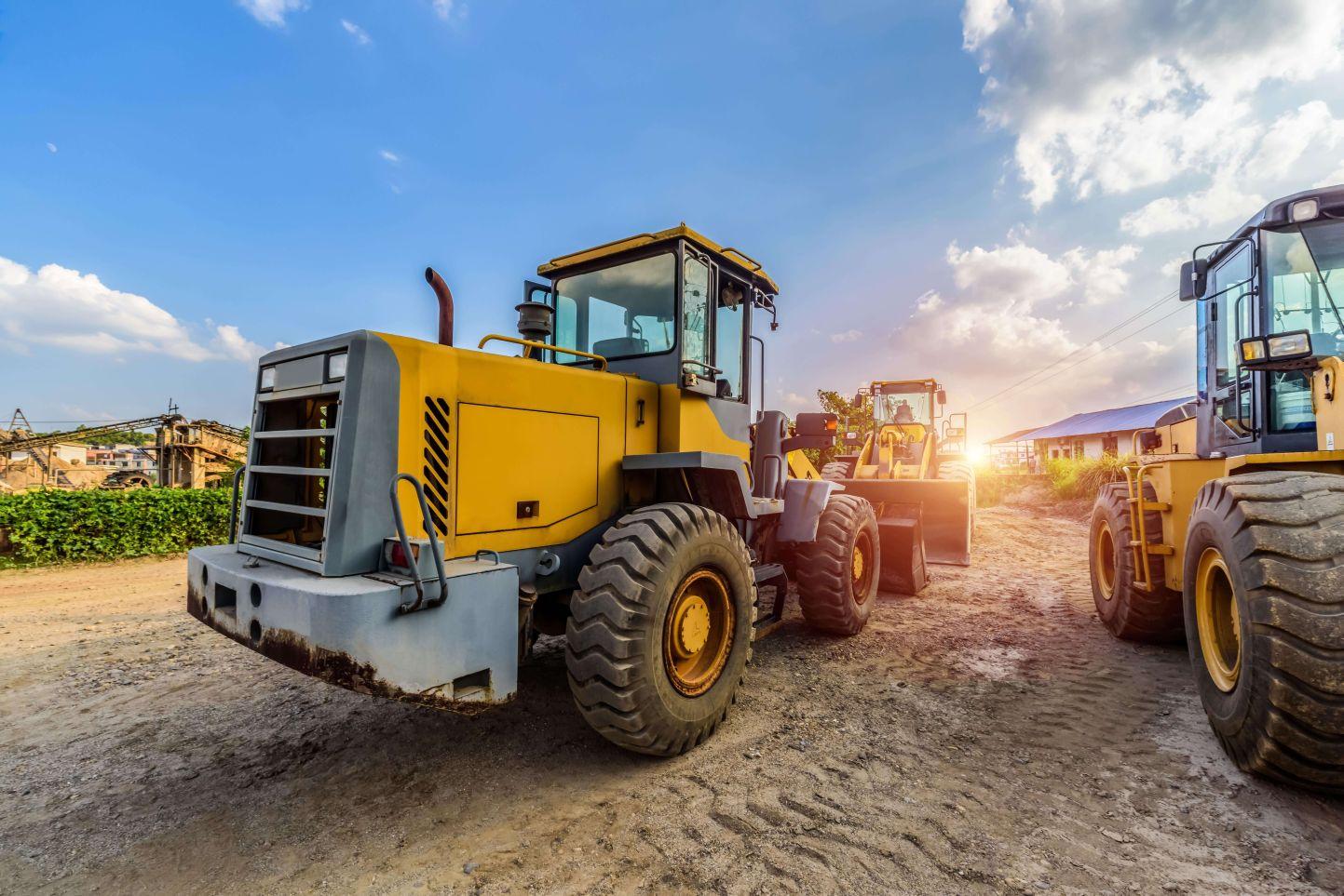 Radlader für die Bauwirtschaft