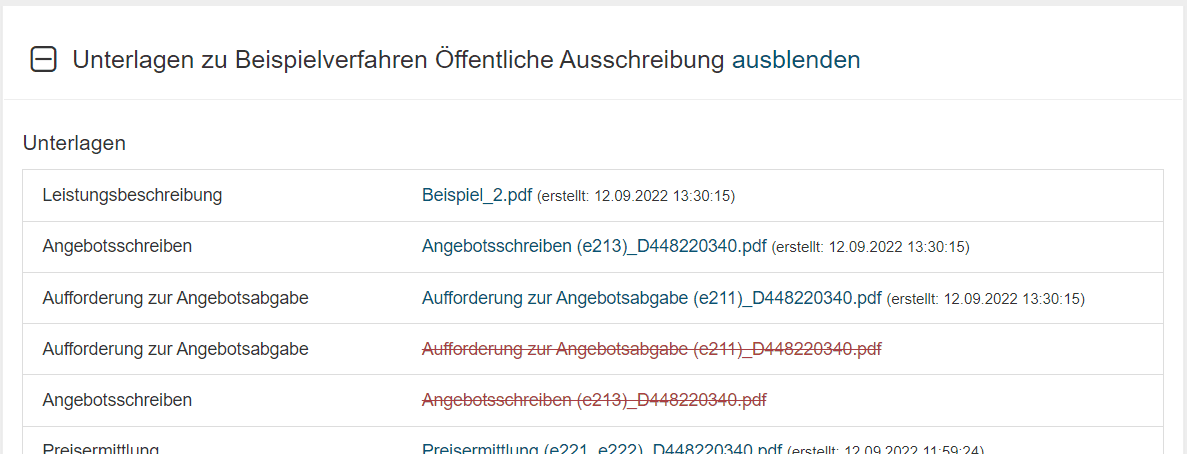 Hinweis auf einen Kommunikationsbeitrag