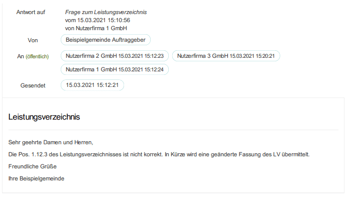 Bild 7: PDF-Anzeige einer Mitteilung