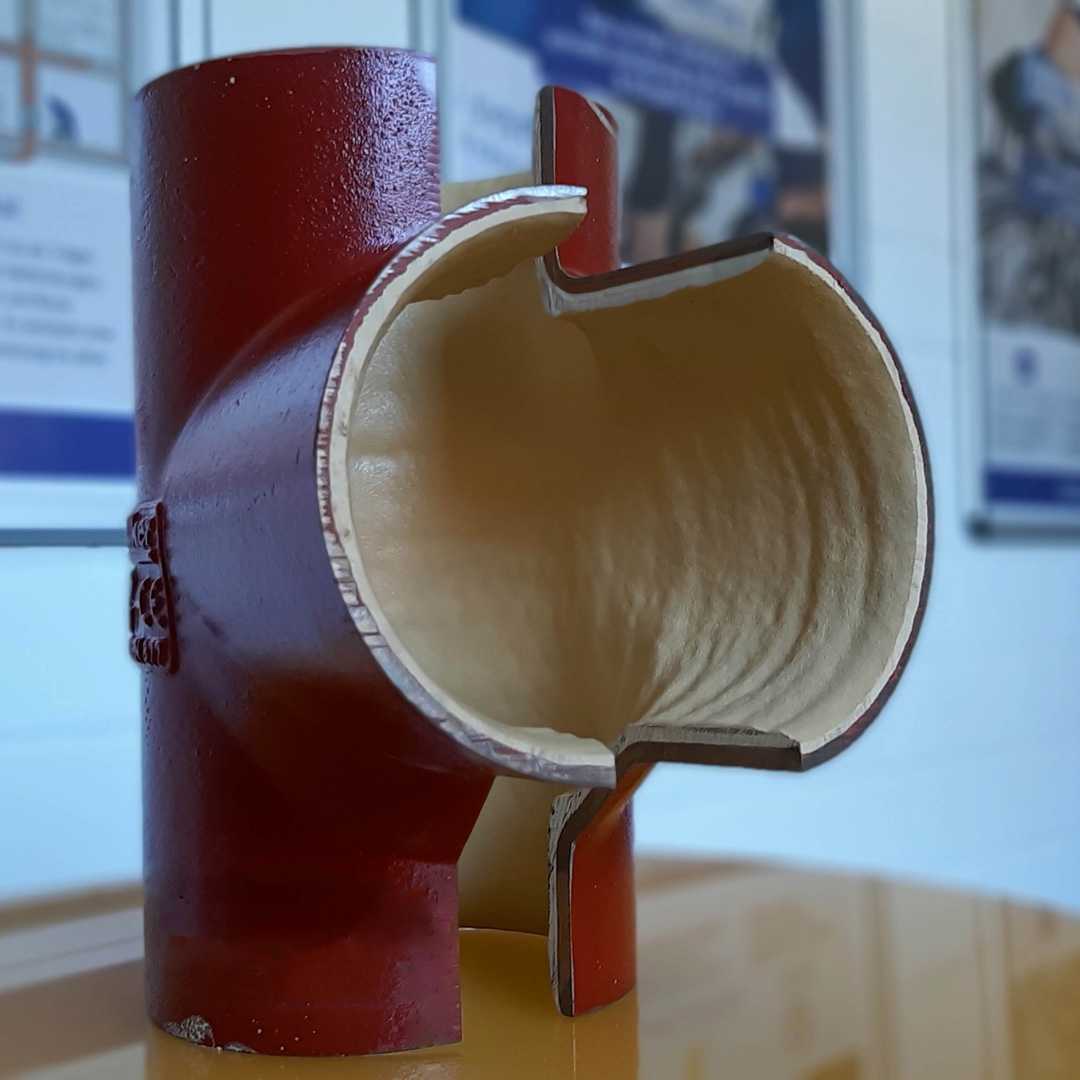 Sanierungsergebnis hier am Beispiel eines SML-Rohres. | Foto: Tubus