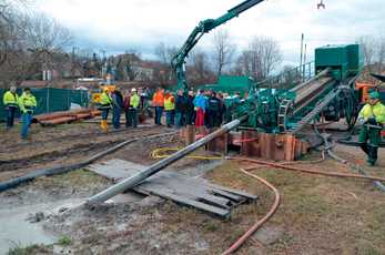 Horizontalspülbohrverfahren