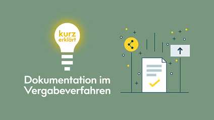 Dokumentation im Vergabeverfahren