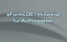 eForms - Hinweise 