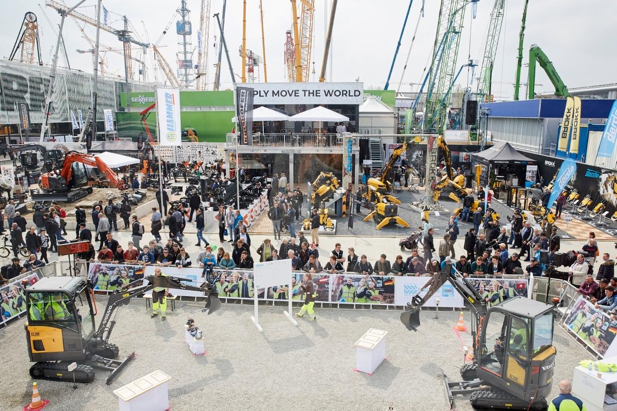 Weltleitmesse für Baumaschinen, Baustoffmaschinen, Bergbaumaschinen, Baufahrzeuge und Baugeräte Weltleitmesse für Baumaschinen, Baustoffmaschinen, Bergbaumaschinen, Baufahrzeuge und Baugeräte