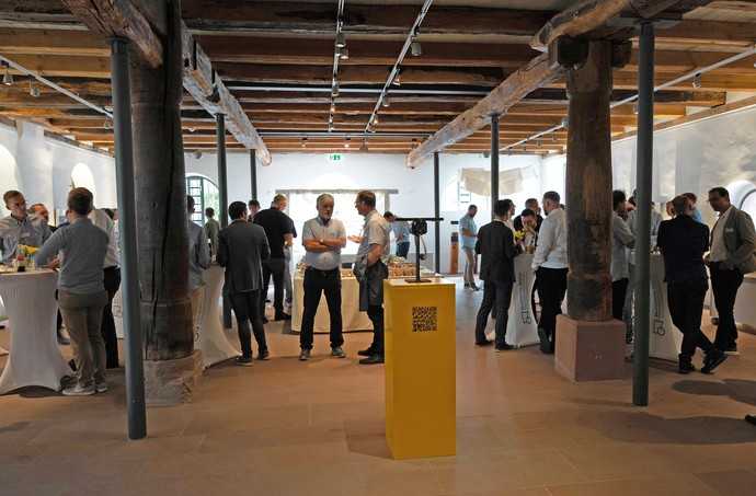 Fester Bestandteil des Projektdialoges sind die Pausengespräche. | Foto: VMT Fester Bestandteil des Projektdialoges sind die Pausengespräche. | Foto: VMT