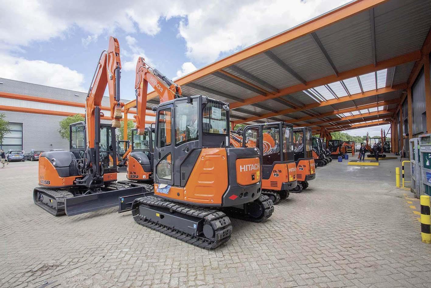 Baumaschinen von Hitachi Construction Machinery Europe