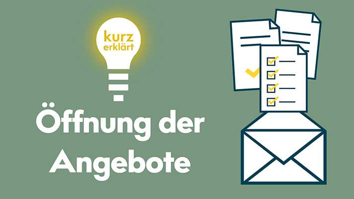Öffentliche Auftraggeber müssen bei der Angebotsöffnung unbedingt einige wichtige Punkte beachten. Das Vergaberecht hat festgelegt, was bei der Angebotsöffnung eingehalten werden muss.