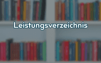 Leistungsverzeichnis
