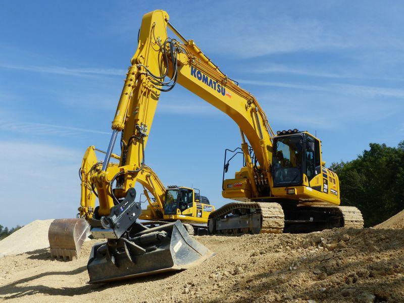 Nachrichten über Komatsu Baumaschinen