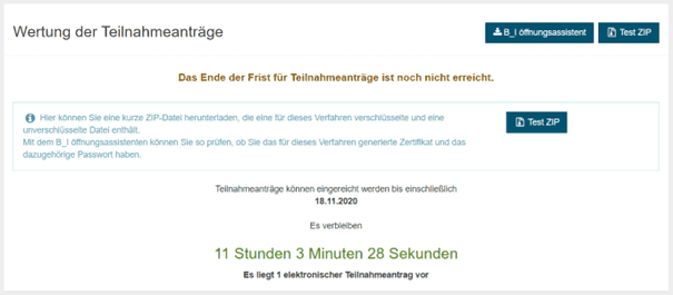 Bild 10: Test ZIP bei Wertung