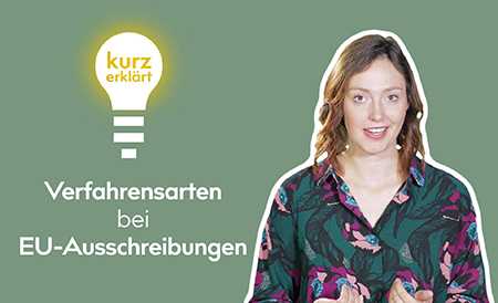 Bei europaweiten Vergabeverfahren liegt der geschätzte Auftragswert des Beschaffungsgegenstandes oberhalb des Schwellenwertes.