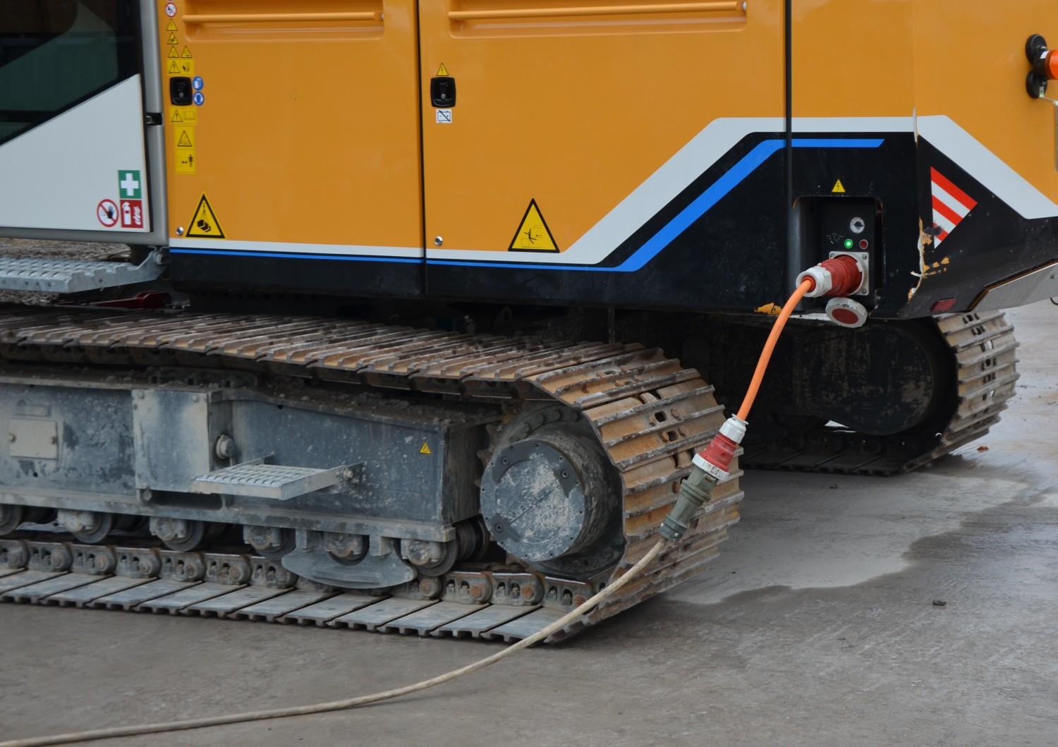 Baumaschinen mit Batterieantrieb