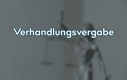 Verhandlungsvergabe