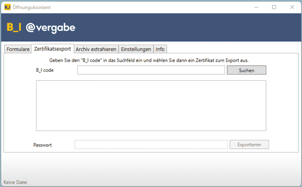 Bild 5: Zertifikatsexport